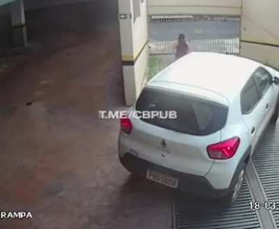 HMFT after running into a moving car