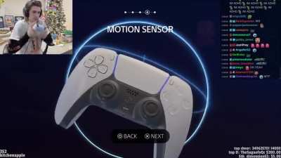 xqc tries ps5