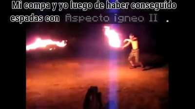 Lo quema*