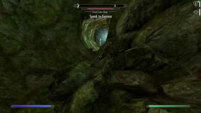 Skyrim bears are the happiest bears
