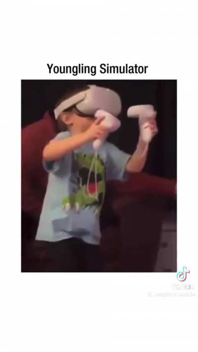 Playing Doctor Simulator Reenacting His Birth