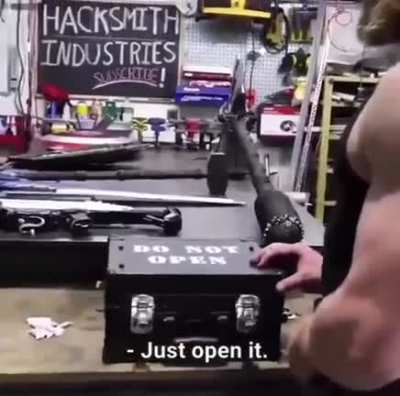 Just open the box