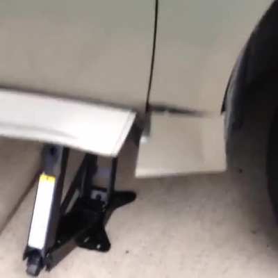 I do roadside for AAA. This is how I found the customer’s car when I rolled up for a tire change....