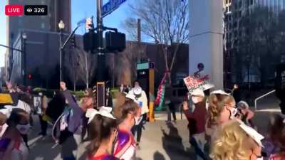 11 year old girls in Louisville are educated about their privilege