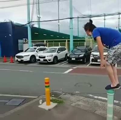 HMPT after I do an absurd plunge on the road