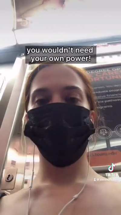 Angry man on the train yells at me for being a bad woman