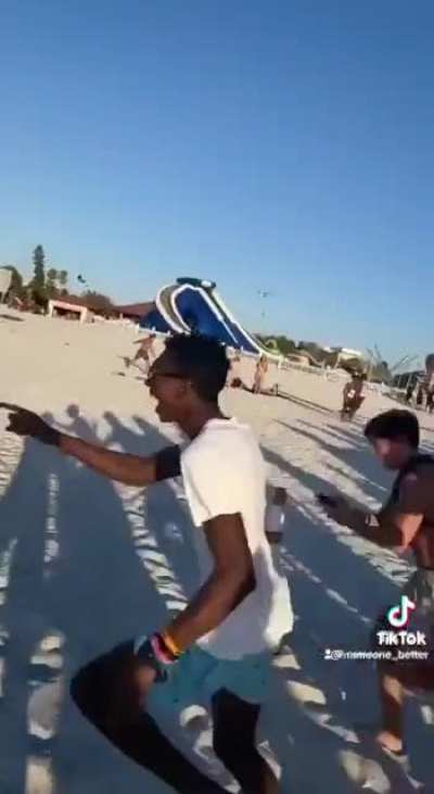 Oh he gone