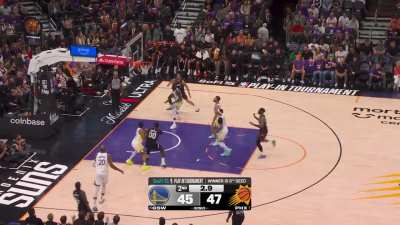 [Highlight] Jalen Green rattles in the 3-pointer just ahead of halftime to give the Suns a 50-45 lead. He has a game-high 14 points (5/8 FG, 4/7 3PT FG).