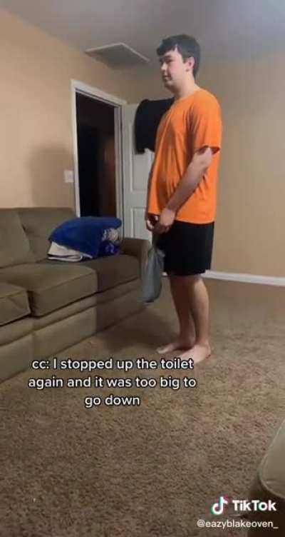 Turd toss