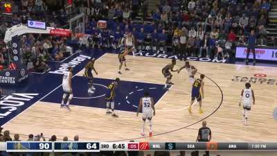 [Highlight] ANT hits the fadeaway over Wiggins' active defence