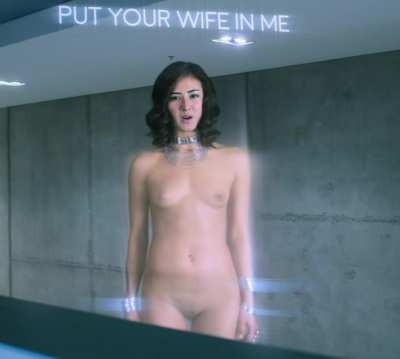 Nalani Wakita - Beautiful shaved full frontal plot in 'Altered Carbon' s01e02