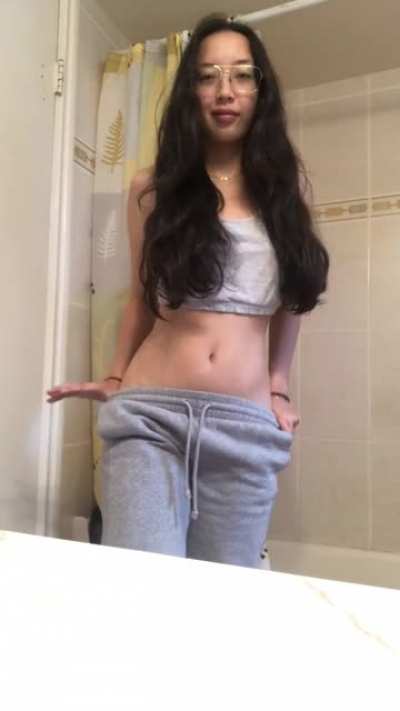 i think im kinda cute without makeup&hellip; and&hellip;. without pants