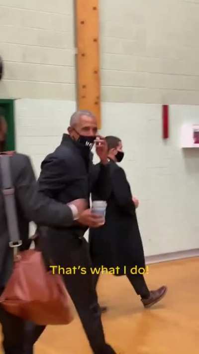 Obama ballin