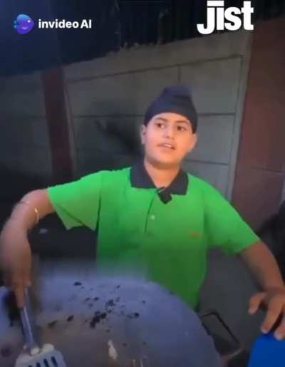 This 10-year-old boy is selling rolls on Delhi streets after his father's demise