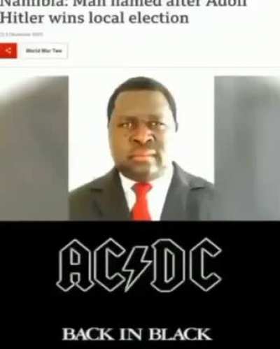 He's Back in Black