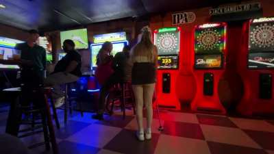 Bartender told me I needed to fix my skirt..do you agree?