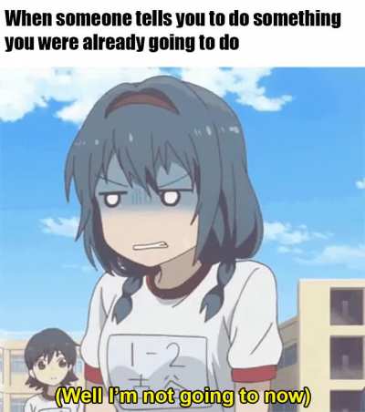 You dare