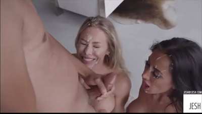 Nicole Aniston and Amia Miley get covered