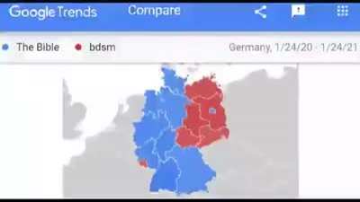 Is this the current West/East Germany divide Tommy talks about?