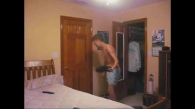 "Greatest freak out ever" dubbed with Demogorgon SFX
