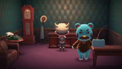 I never noticed this until I wore the skeleton onesie... but when you pull on furniture you can't move, your butt wiggles.