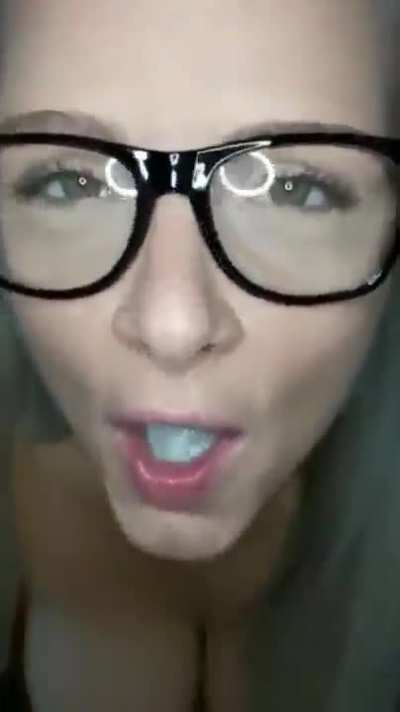 Silver Goddess Gulps Thick Load
