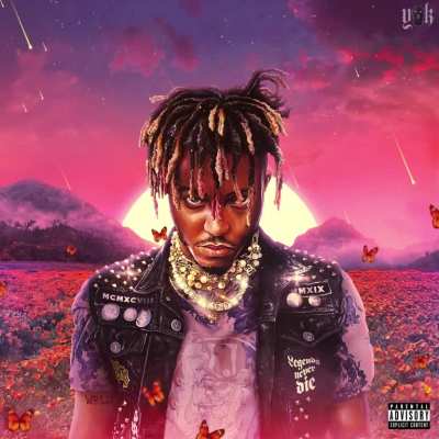 Juice WRLD's "Legends never Die" Cover art animation by @JacobFCC (yak)