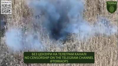 Terra unit using FPV's on approaching Russian Assault groups. Kharkiv direction (Possibly late 2024)