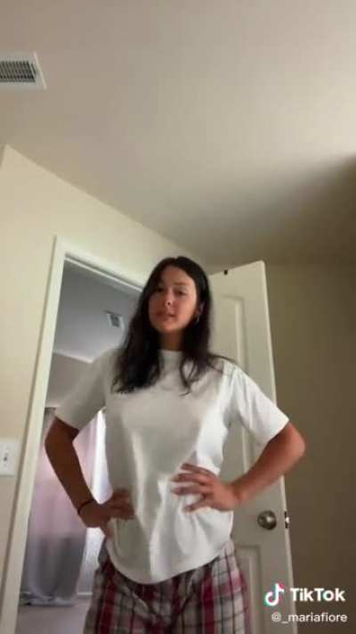 No bra so why not let her do no shirt?