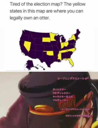 We want otters