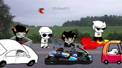 [S] Karkat: Get stuck in traffic.