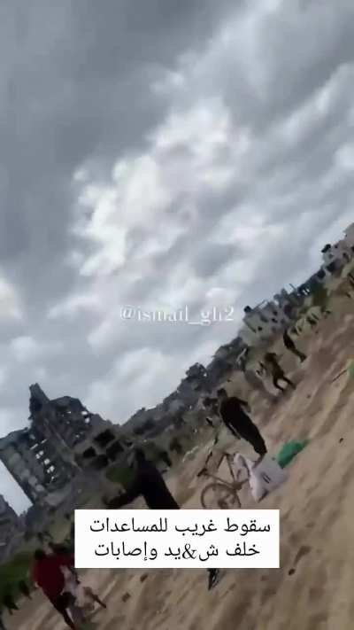 Strange drop of aid in Gaza leads to at least 2 deaths and several injures