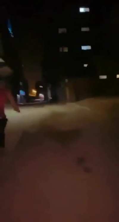 The street of Gaza at the moment...