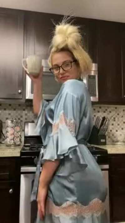 I think she won the Buss It Challenge