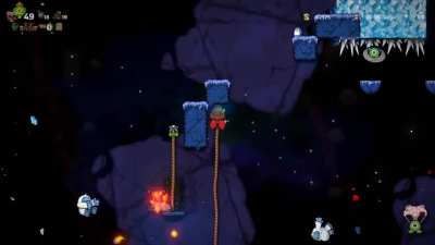 Just a normal Ice Caves level