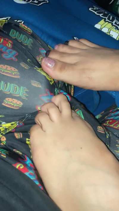 Intense rubbing 
