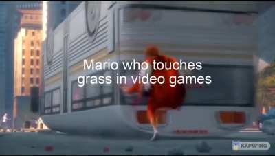 Smash ultimate characters touching grass