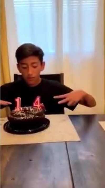 To enjoy the cake.