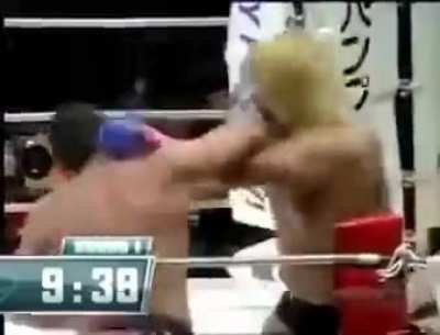 Hell breaks loose ( Don Frye vs Takayama )