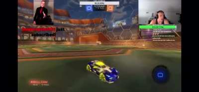 Joe Bartolozzi playing Rocket League
