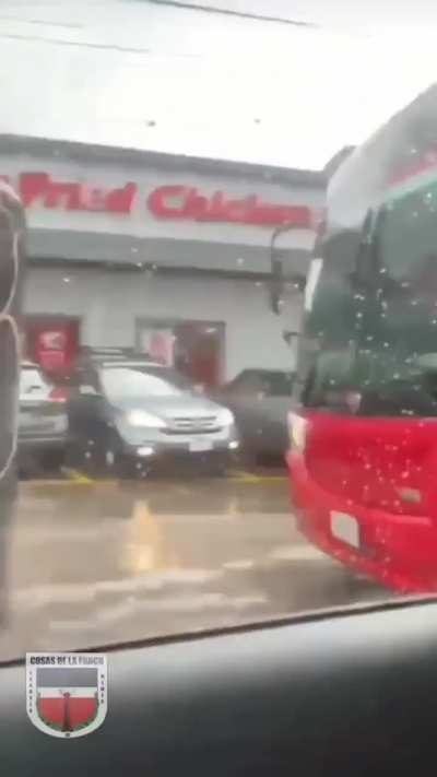 Alguien hizo una recopilaci&oacute;n del gran viaje del tinaco rotoplas en Guadalajara.