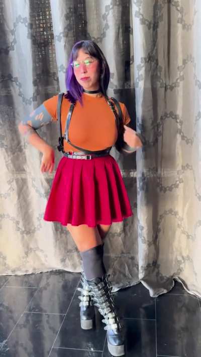 Goth Velma cosplay by rudegera