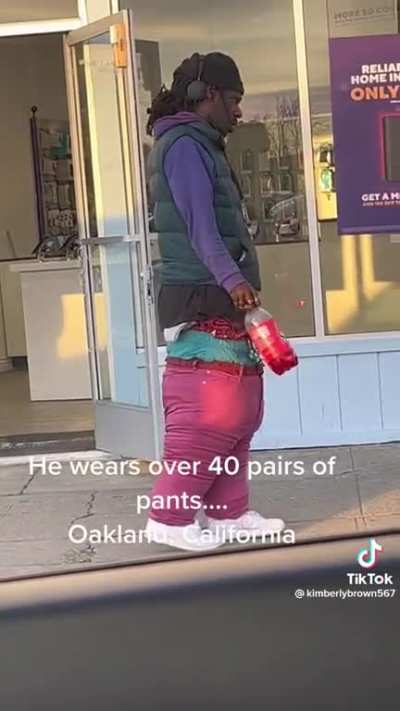 The obese walk