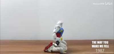 Stop motion Michael Jackson choreography