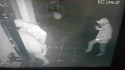 All the Guards dancing on the late late show , meanwhile burglars across Ireland.