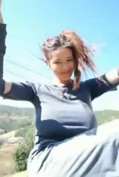 Busty asian