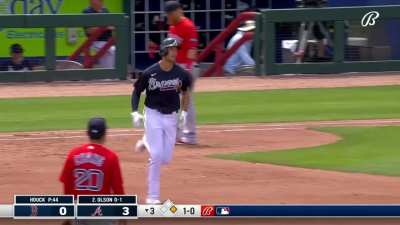 [Highlight] [Highlight] Matt Olson hits yet another spring training home run.