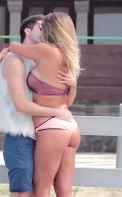 She really thought she could prevent him from grabbing that sexy ass 
