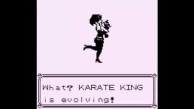 What? KARATE KING is evolving!