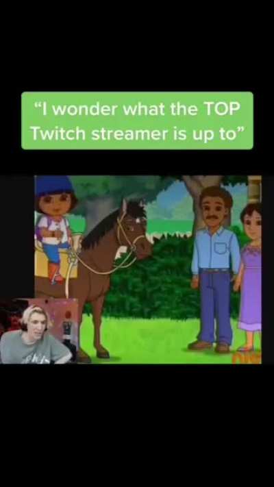 I wonder what the top twitch streamer is up to